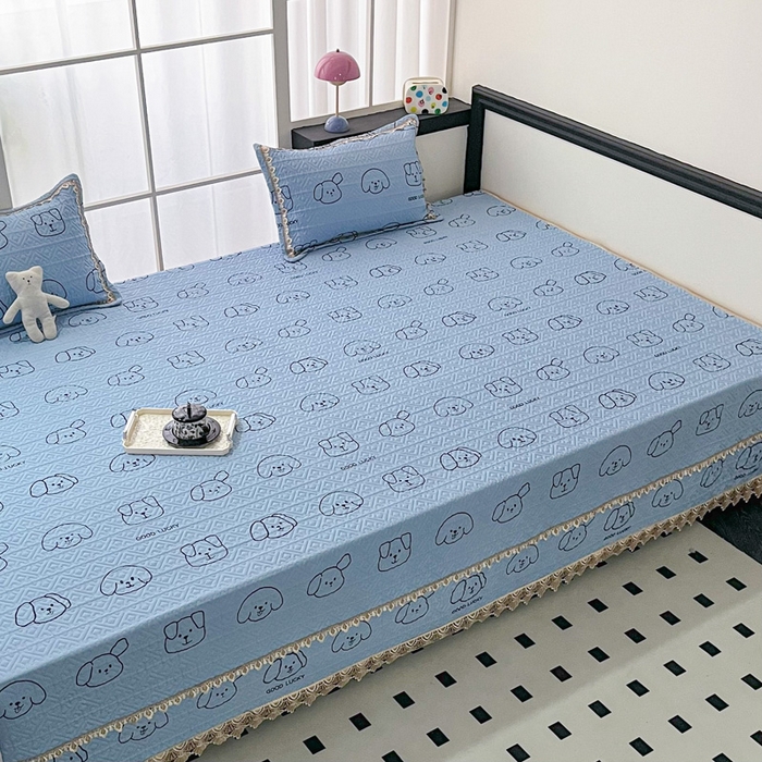 91家纺网 家纺一手货源 找家纺 手艺人家纺 2025新款带花纯棉绗缝榻榻米大炕盖榻榻米炕垫防滑炕垫榻榻米垫床盖榻榻米炕盖炕垫（K700-K723） K702