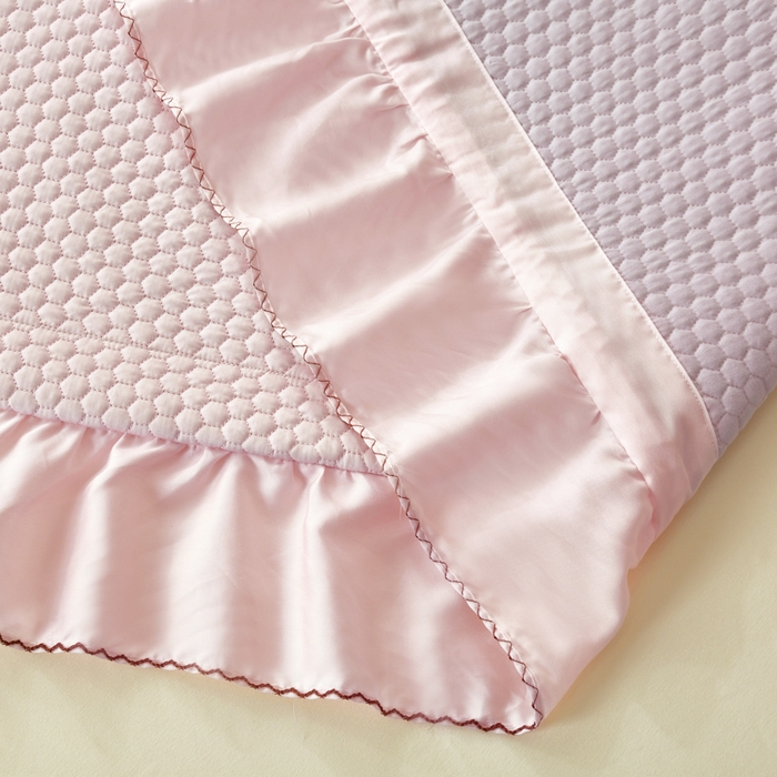 91家纺网 家纺一手货源 找家纺 OL家纺2025新款天丝床盖三件套系列-牡丹 肉桂粉