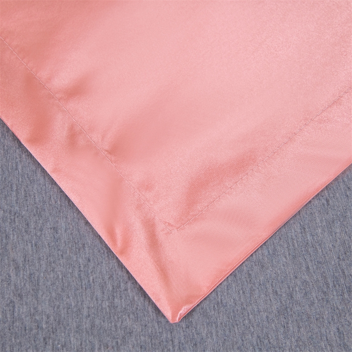 91家纺网 家纺一手货源 找家纺 梦舒羽2025新款防水冰丝纯色双人枕套情侣1.8m枕芯套内胆套 防水冰丝双人枕套-玉色