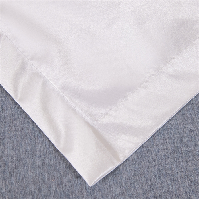 91家纺网 家纺一手货源 找家纺 梦舒羽2025新款防水冰丝纯色双人枕套情侣1.8m枕芯套内胆套 防水冰丝双人枕套-光洁白