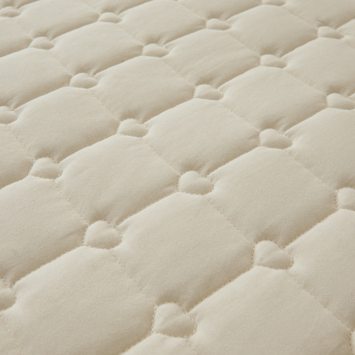 91家纺网 家纺一手货源 找家纺 鑫钰2025新款刺绣加厚夹棉床笠--小天鹅 小天鹅-典雅白