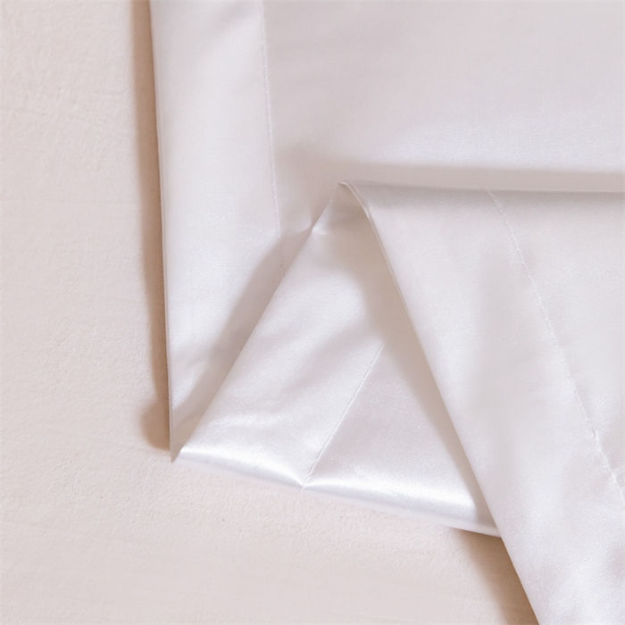 91家纺网 家纺一手货源 找家纺 梦舒羽2025新款防水冰丝纯色单人枕套宿舍枕芯套内胆套 防水冰丝单人枕套-光洁白