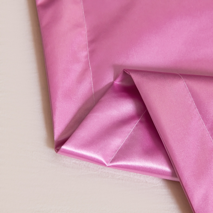 91家纺网 家纺一手货源 找家纺 梦舒羽2025新款防水冰丝纯色床笠凉爽柔顺床垫保护罩 防水冰丝床笠-粉色