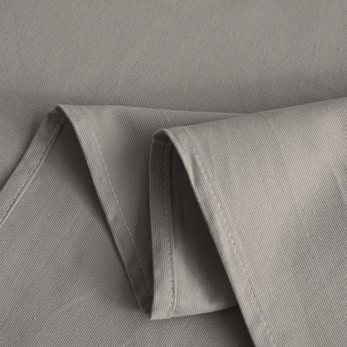91家纺网 家纺一手货源 找家纺 鑫钰2025新款纯棉全棉老粗布床单--LP纯色系列 烟灰