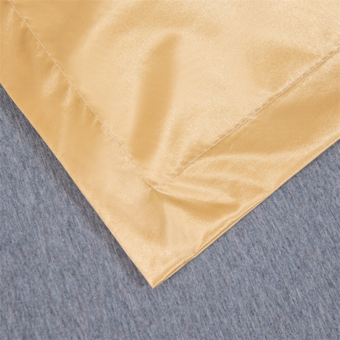 91家纺网 家纺一手货源 找家纺 梦舒羽2025新款防水冰丝纯色双人枕套情侣1.8m枕芯套内胆套 防水冰丝双人枕套-金驼色