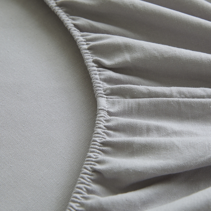 91家纺网 家纺一手货源 找家纺 （总）鑫钰2025新款纯棉全棉老粗布床笠--LP纯色系列