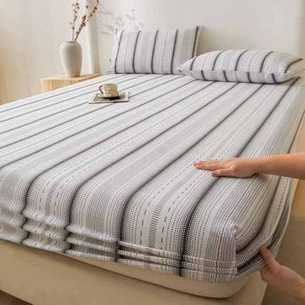 91家纺网 家纺一手货源 找家纺 （总）鑫钰2025新款纯棉全棉老粗布床笠--北欧风,莫奈（灰）,胡里奥（灰）,胡里奥（兰）,流心岁月（灰）,流星雨（灰）,莫奈(绿）