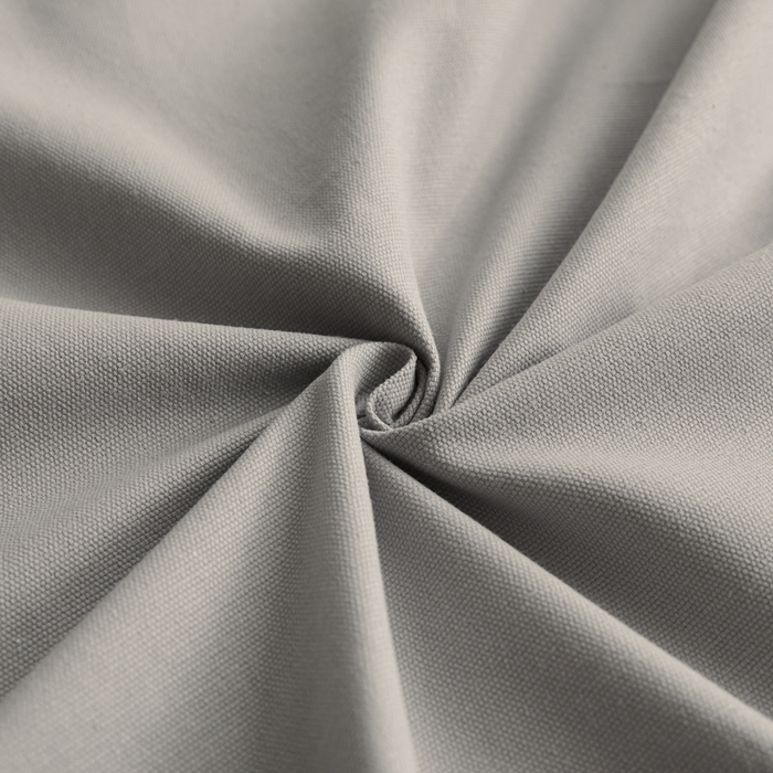 91家纺网 家纺一手货源 找家纺 鑫钰2025新款纯棉全棉老粗布床单--LP纯色系列 烟灰