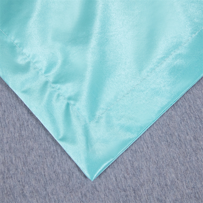 91家纺网 家纺一手货源 找家纺 梦舒羽2025新款防水冰丝纯色双人枕套情侣1.8m枕芯套内胆套 防水冰丝双人枕套-水蓝色