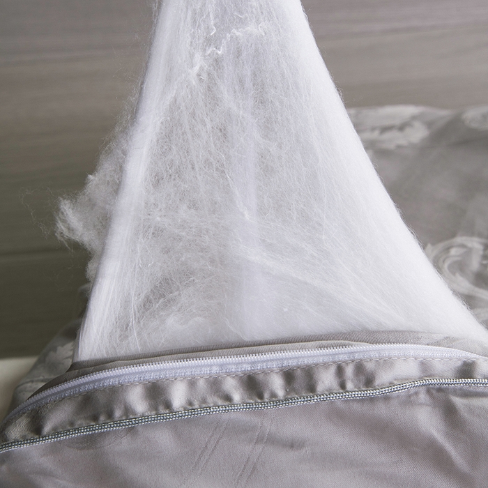 91家纺网 家纺一手货源 找家纺 鑫田家纺 2025新款60s纯棉提花婚庆蚕丝被桑蚕丝长丝春秋被子母被冬被礼品被夏被 灰