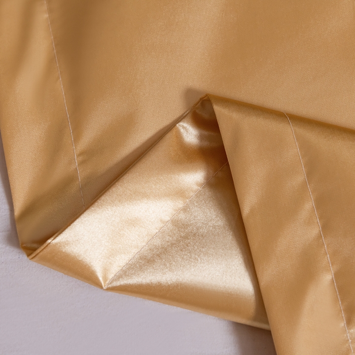 91家纺网 家纺一手货源 找家纺 梦舒羽2025新款防水冰丝纯色床笠凉爽柔顺床垫保护罩 防水冰丝床笠-金驼色