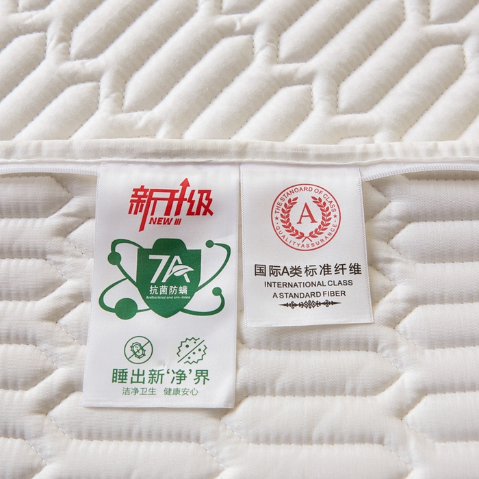 91家纺网 家纺一手货源 找家纺 鑫钰2025新款纯棉全棉六面全包床笠 经典款-全包床笠-白色