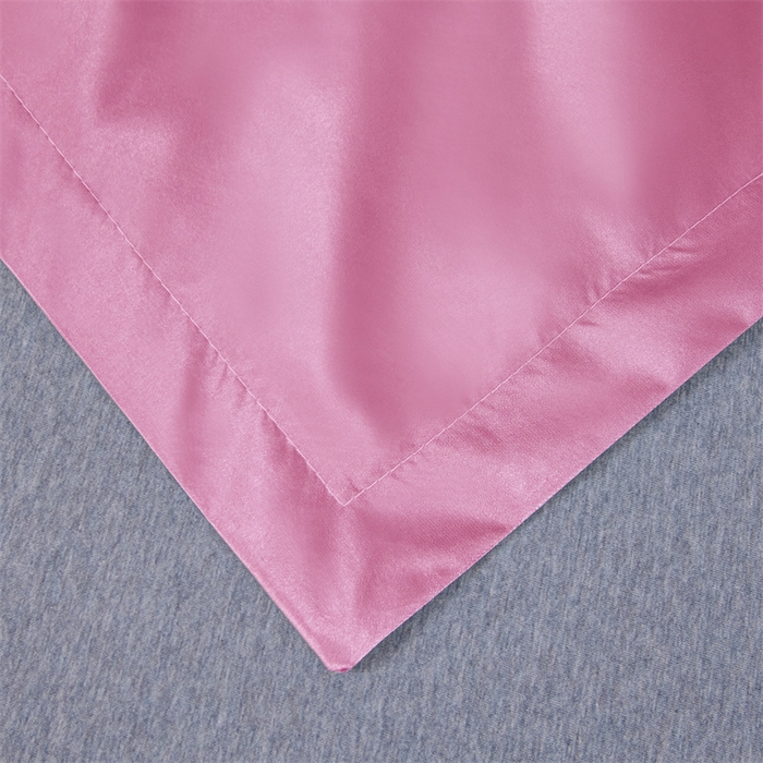 91家纺网 家纺一手货源 找家纺 梦舒羽2025新款防水冰丝纯色双人枕套情侣1.8m枕芯套内胆套 防水冰丝双人枕套-粉色