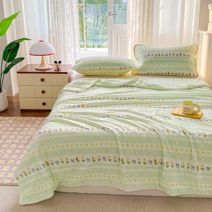 91家纺网 家纺一手货源 找家纺 （总）邵依家纺 2025新款A类凉感丝夏凉被空调被印花夏被