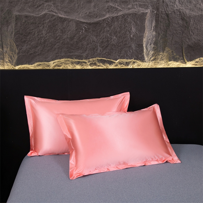 91家纺网 家纺一手货源 找家纺 梦舒羽2025新款防水冰丝纯色单人枕套宿舍枕芯套内胆套 防水冰丝单人枕套-玉色