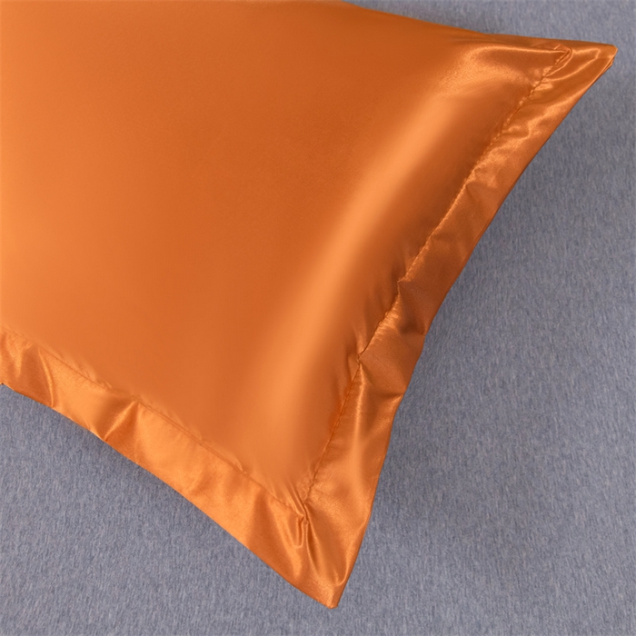 91家纺网 家纺一手货源 找家纺 梦舒羽2025新款防水冰丝纯色双人枕套情侣1.8m枕芯套内胆套 防水冰丝双人枕套-咖啡