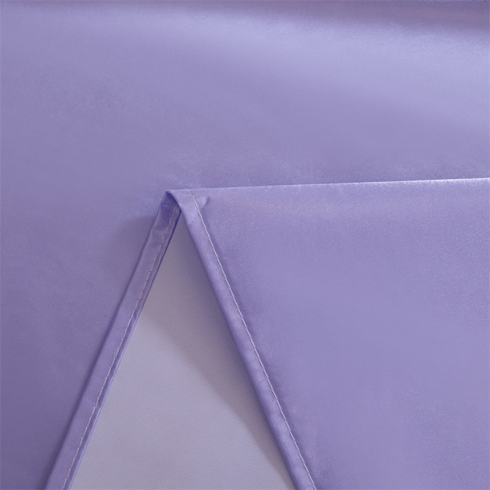 91家纺网 家纺一手货源 找家纺 梦舒羽 2025新款防水冰丝纯色床单凉爽柔顺宿舍双人床单 防水冰丝床单-雪青色