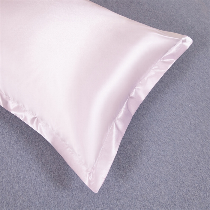 91家纺网 家纺一手货源 找家纺 梦舒羽2025新款防水冰丝纯色双人枕套情侣1.8m枕芯套内胆套 防水冰丝双人枕套-淡雅玉