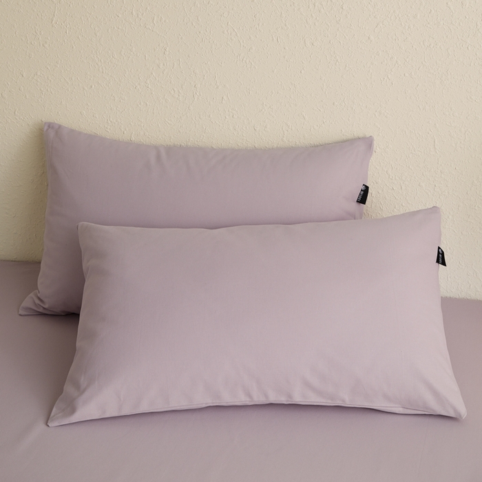 91家纺网 家纺一手货源 找家纺 鑫钰2025新款纯棉全棉老粗布床单--LP纯色系列 黛紫