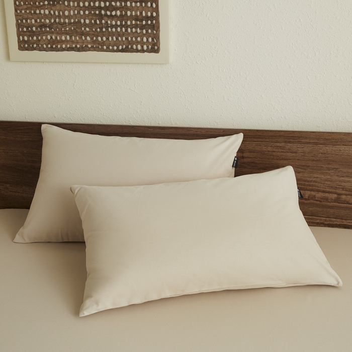 91家纺网 家纺一手货源 找家纺 鑫钰2025新款纯棉全棉老粗布床笠--LP纯色系列 卡其