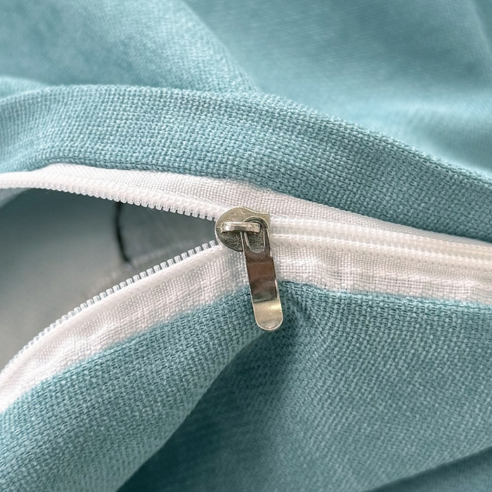 91家纺网 家纺一手货源 找家纺 不打烊家纺 2025新款贡棉美 容床罩印花款-梦之语（支持logo定制）梦之语绿色拼灰色