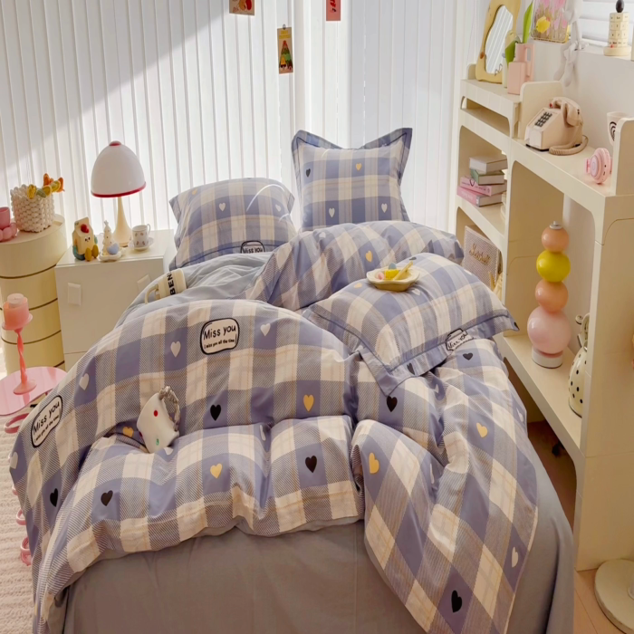 91家纺网 家纺一手货源 找家纺 （总）于果 2025新款全棉13370四件套