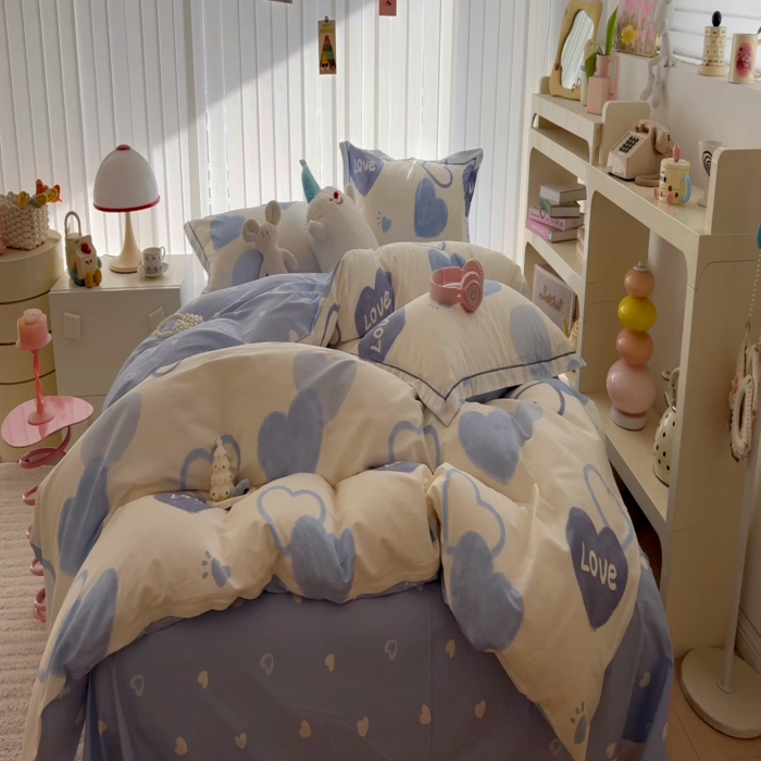 91家纺网 家纺一手货源 找家纺 （总）于果 2025新款全棉13370四件套