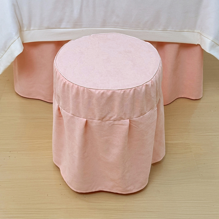 91家纺网 家纺一手货源 找家纺 不打烊家纺 2025新款贡棉美 容床罩印花款-梦之语（支持logo定制） 梦之语玉色