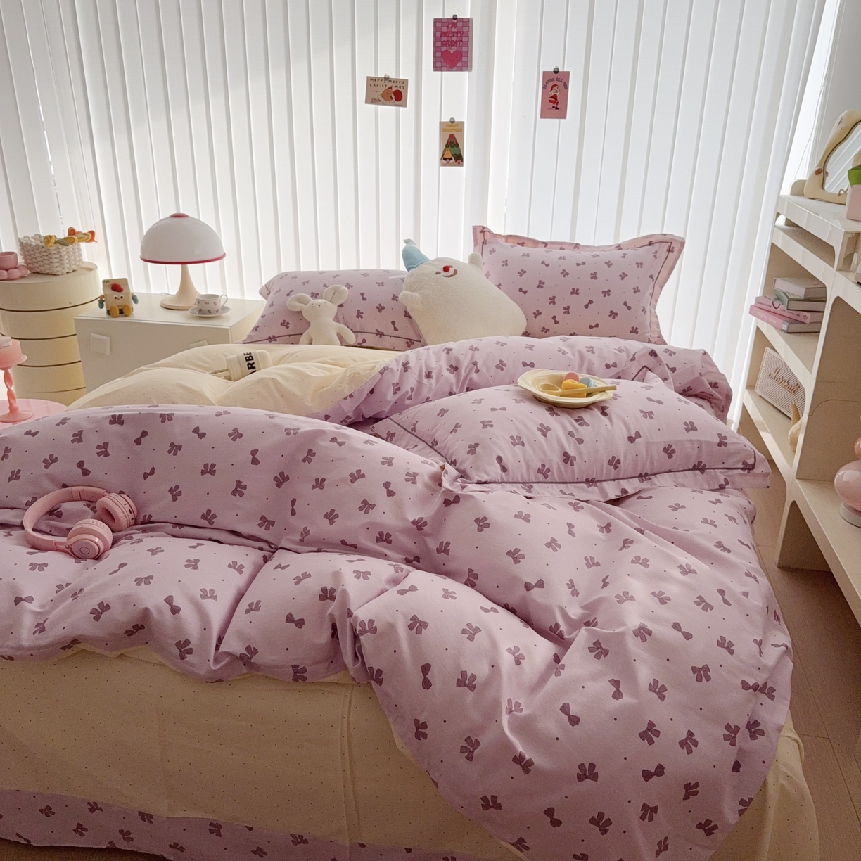 91家纺网 家纺一手货源 找家纺 于果 2025新款全棉13370四件套 伦敦印象