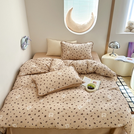 91家纺网 家纺一手货源 找家纺 （总）觅糖 2025新款全棉双层纱三角针极简治愈系列