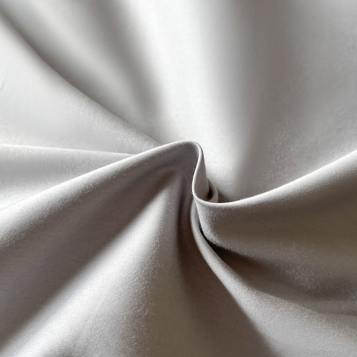 91家纺网 家纺一手货源 找家纺 瑞驰家纺 2025新款长绒棉绣花莱桉系列四件套 莱桉-朵拉灰