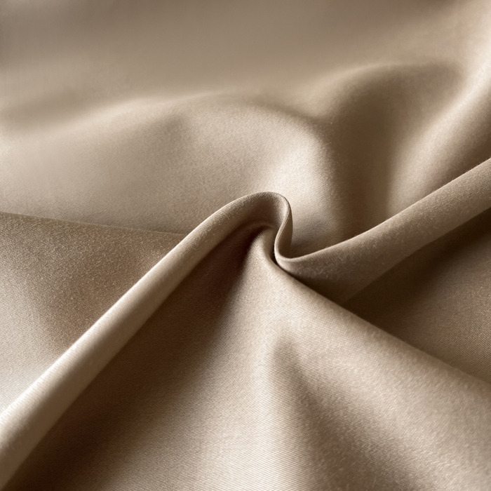 91家纺网 家纺一手货源 找家纺 瑞驰家纺 2025新款长绒棉绣花莱桉系列四件套 莱桉-驼褐