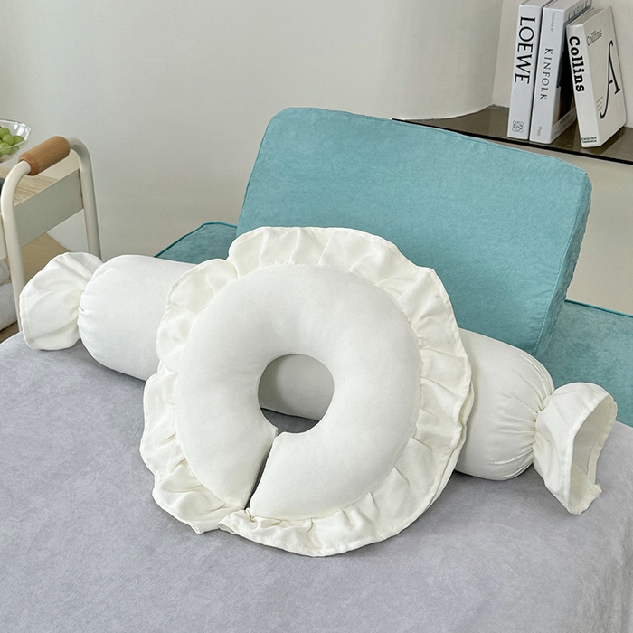 91家纺网 家纺一手货源 找家纺 不打烊家纺 2025新款贡棉美 容床罩印花款-梦之语（支持logo定制）梦之语灰色拼绿色