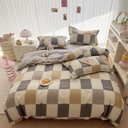 91家纺网 家纺一手货源 找家纺 （总）于果 2025新款全棉13370四件套