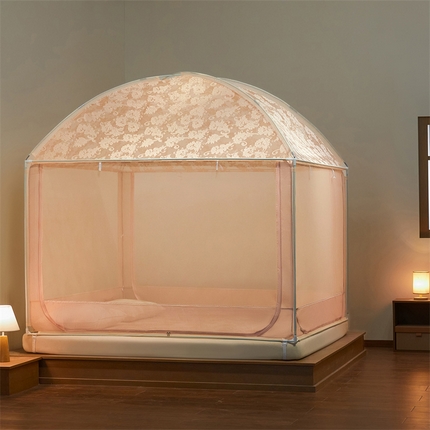 91家纺网 家纺一手货源 找家纺 （总）飞轮海2025春夏新款坐床式全包蚊帐-MZ-01