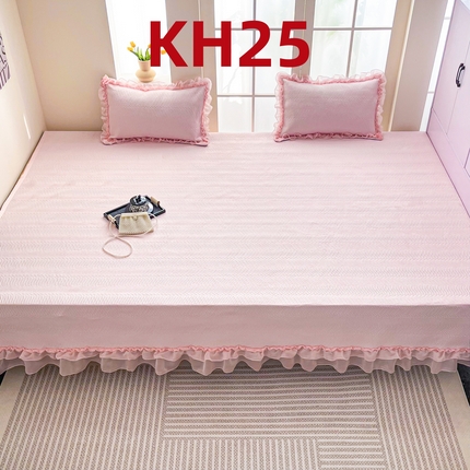 91家纺网 家纺一手货源 找家纺 （总）手艺人家纺 2025新款精美蕾丝花边款夹棉绗缝炕盖榻榻米炕垫防滑炕垫炕盖榻榻米炕垫榻榻米垫床盖榻榻米炕盖炕垫KH01-KH27