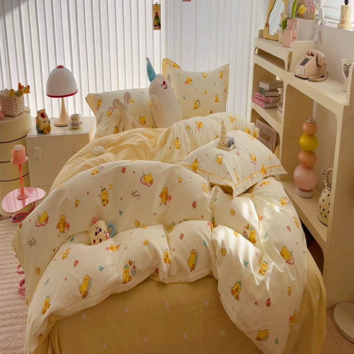 91家纺网 家纺一手货源 找家纺 （总）于果 2025新款全棉13370四件套