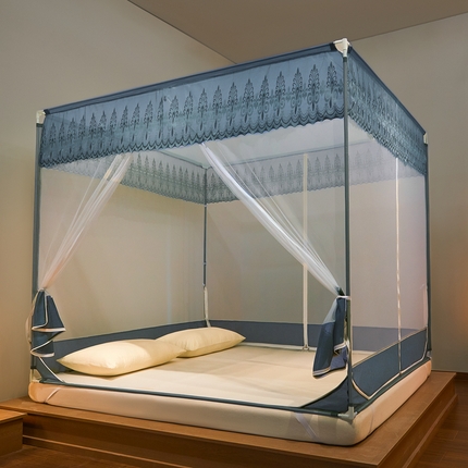 91家纺网 家纺一手货源 找家纺 （总）飞轮海2025春夏新款坐床式全包蚊帐-t55