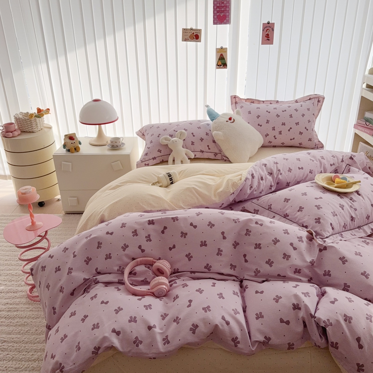 91家纺网 家纺一手货源 找家纺 于果 2025新款全棉13370四件套 伦敦印象