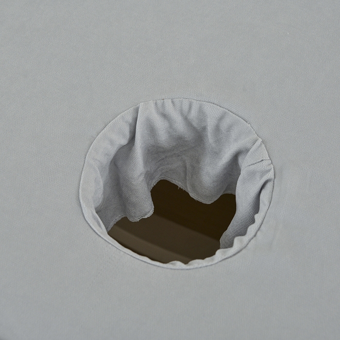 91家纺网 家纺一手货源 找家纺 不打烊家纺 2025新款贡棉美 容床罩印花款-花千城（支持logo定制）花千城灰色