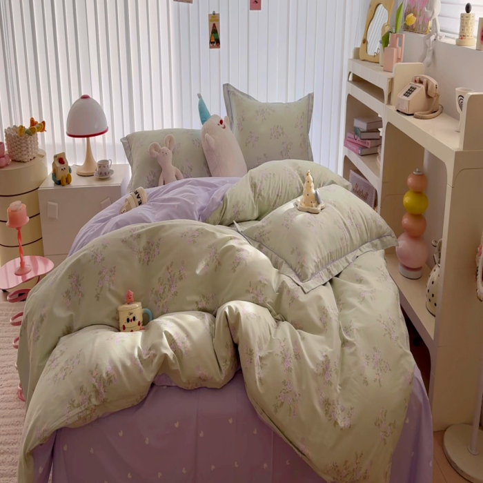 91家纺网 家纺一手货源 找家纺 （总）于果 2025新款全棉13370四件套