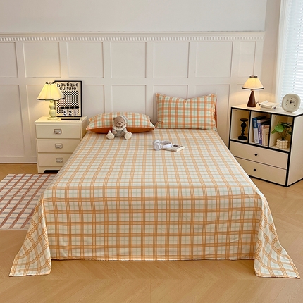 91家纺网 家纺一手货源 找家纺 （总）曼陀罗2025新款无印风床单