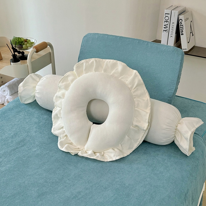 91家纺网 家纺一手货源 找家纺 不打烊家纺 2025新款贡棉美 容床罩印花款-梦之语（支持logo定制） 梦之语绿色