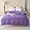 91家纺网 家纺一手货源 找家纺 期遇2025新款13374纯色全棉被套 香芋紫
