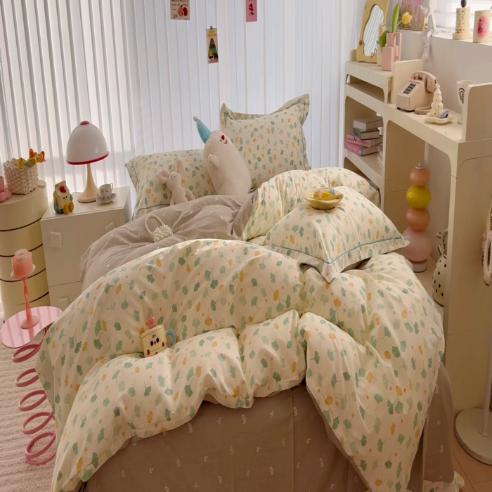 91家纺网 家纺一手货源 找家纺 （总）于果 2025新款全棉13370四件套