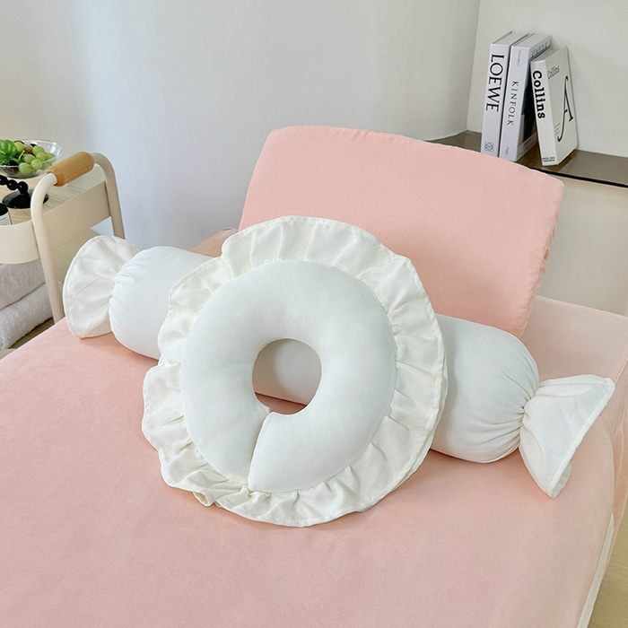 91家纺网 家纺一手货源 找家纺 不打烊家纺 2025新款贡棉美 容床罩印花款-梦之语（支持logo定制） 梦之语玉色