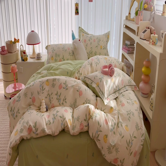 91家纺网 家纺一手货源 找家纺 （总）于果 2025新款全棉13370四件套