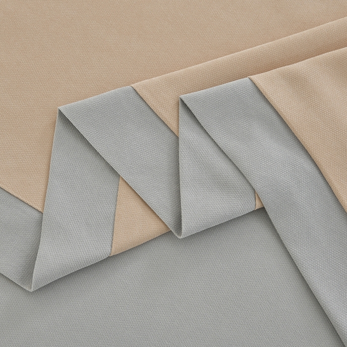 91家纺网 家纺一手货源 找家纺 不打烊家纺 2025新款贡棉美 容床罩印花款-花千城（支持logo定制）  花千城卡其色拼灰色