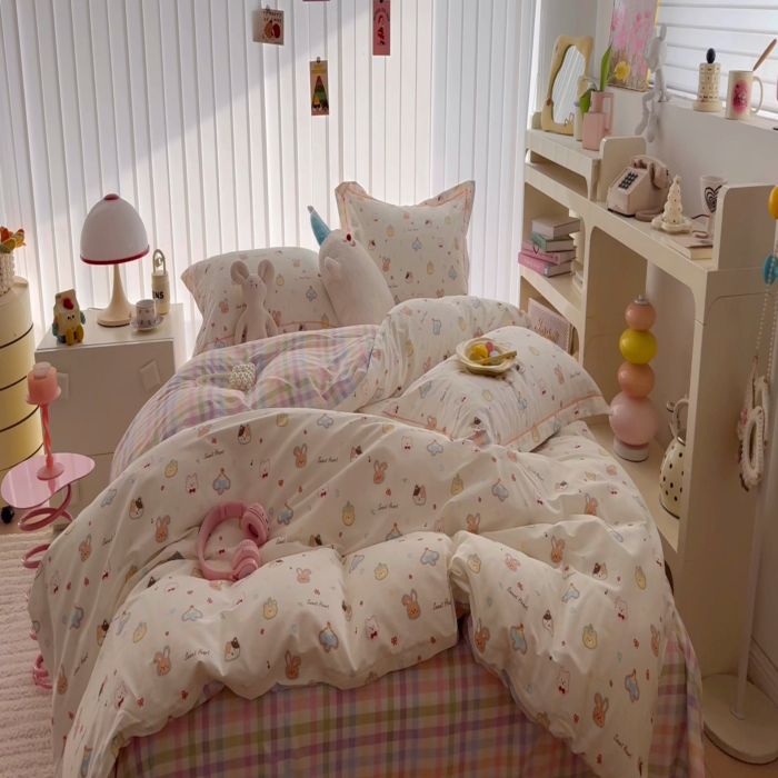 91家纺网 家纺一手货源 找家纺 （总）于果 2025新款全棉13370四件套