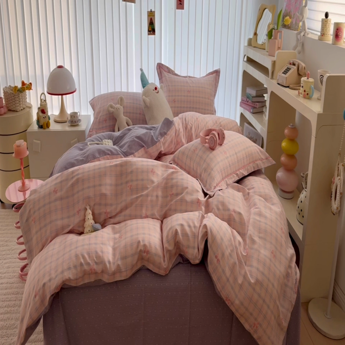 91家纺网 家纺一手货源 找家纺 （总）于果 2025新款全棉13370四件套